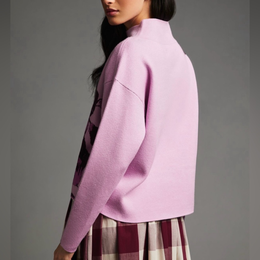 Avara Floral Knit Sweater – Size Small – Excellent Condition - Picture 3 of 9